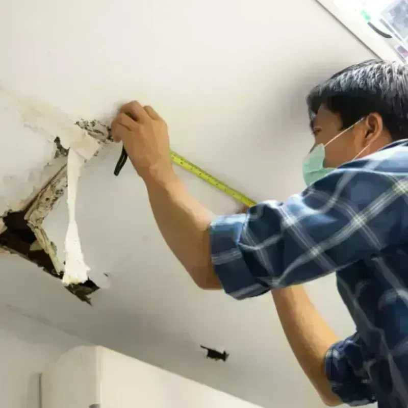 Ceiling And Wall Water Damage in China, TX