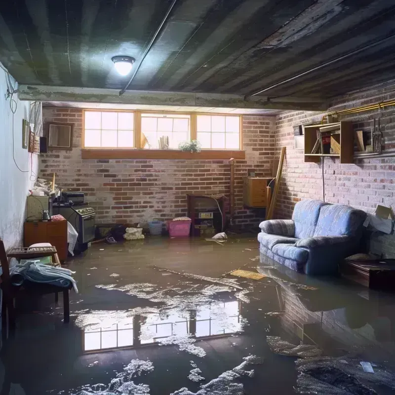 Flooded Basement Cleanup in China, TX